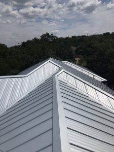 Stunning Metal Roof Done by Stephens Roofing Near San Antonio, TX.